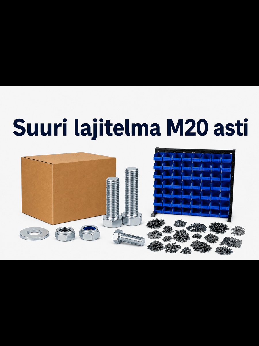 Suuri lajitelma M20 asti