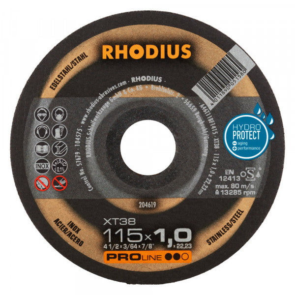 Rhodius XT38 -katkaisulaikat (50 kpl)
