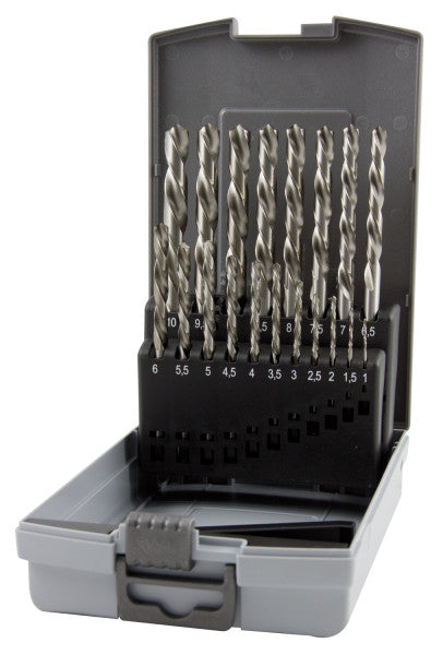 RUKO HSS -vasenkätinen poranteräsarja 1-13mm